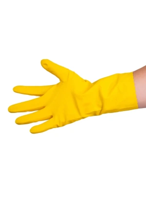 Vileda: Перчатки многоцелевые L желтый резиновые