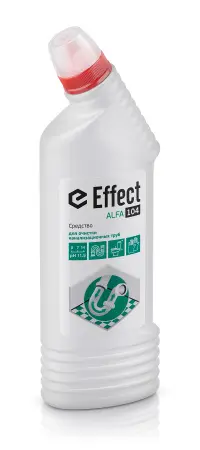 Effect: АЛЬФА-104 750мл для очистки канализационных труб
