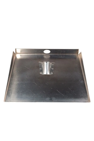 Хозяйственный инвентарь: Лопата для снега 375х500 дюраль 2мм трехбортная с верхним входом