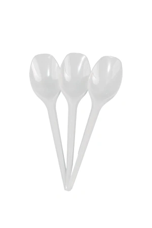 Одноразовая продукция: Ложка столовая 165мм белая /пач.=100 шт.