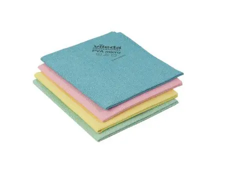 Vileda: Салфетка ПВА Микро 35х38см красная