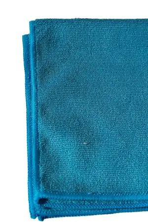 ХозСалфетки: универсал 38х38 300г/м2 микрофибра без упаковки синяя