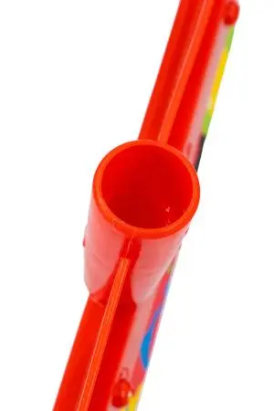 Вик: Сгон 40 см пластик одна резина с рукояткой 120 см красный MRY