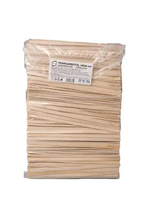 Одноразовая продукция: Размешиватель 180мм деревянный /пач.=1000 шт.