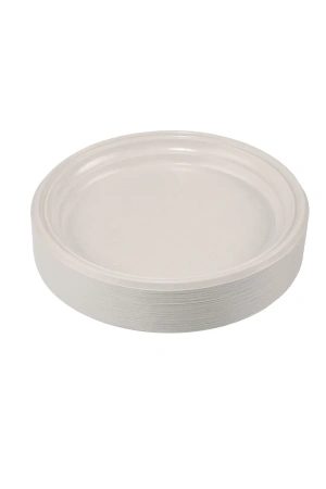 Одноразовая продукция: Тарелка D=20,5см пластиковая /пач.=100 шт.