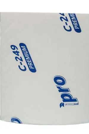 Вик: Бумага туалетная 2сл V-сложение 250л 21х11см целлюлоза 100% с тиснением PROtissue