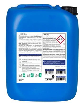 Klinin: L2006 Нова 20л средство для стирки для белого и цветного белья