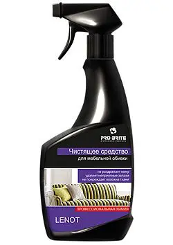Pro-Brite: Ленот 500мл для чистки синтетической текстильной и кожаной обивки триггер