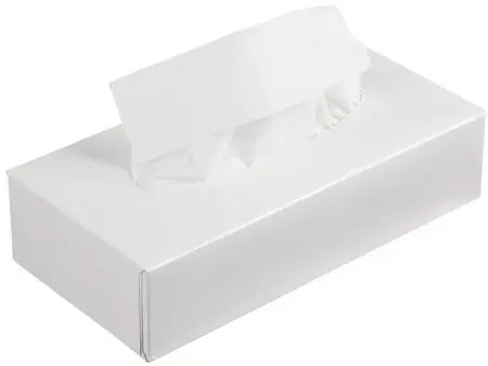 Бумажные салфетки: косметические 2сл 100листов белые Plushe Professional