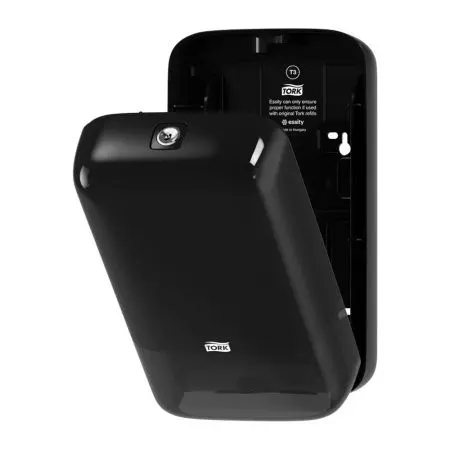 Tork: Диспенсер T3 Elevation для туалетной бумаги в пачках черный