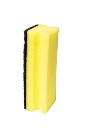 Губки,скрабы: для посуды Скандик Тек 16х7х4.5 черный абразив /пач.=5 шт.