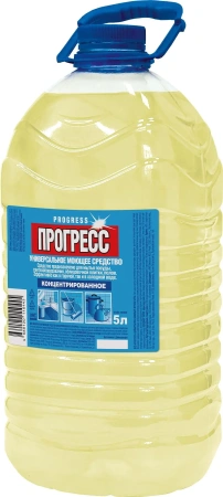Чистящее средство: ПРОГРЕСС 5л универсальный концентрат ПЭТ
