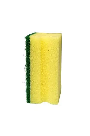 Фото №6 - Губки,скрабы: для посуды Скандик Тек 9.5х7х4.5 зеленый абразив /пач.=10 шт.