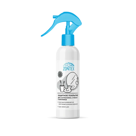 Vortex: ZONTEX 250мл Защитное покрытие для сантехники, стекол и керамики триггер