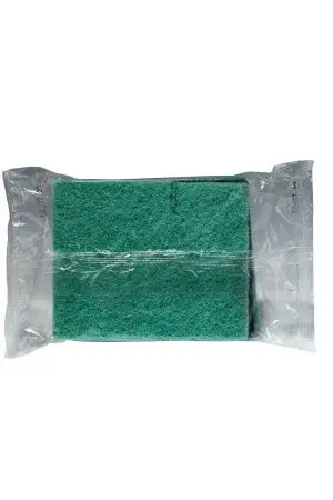 Губки,скрабы: для посуды VCLEAN Тайфун 10х12 абразивная /пач.=5 шт.