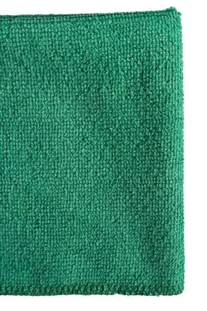 ХозСалфетки: универсал 30х30 200г/м2 микрофибра без упаковки зеленая