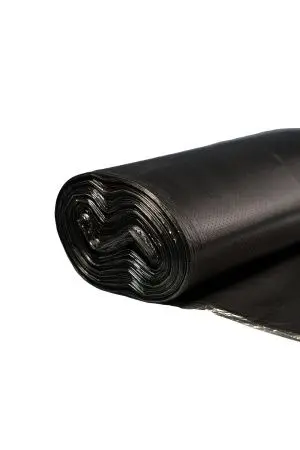 Мешки для мусора: 60л 60х70 ПНД 5мкм VCLEAN Эконом черные /рул.=50 шт.