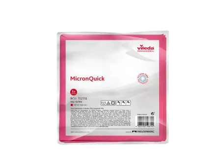 Vileda: Салфетка* МикронКвик 40х38см красный