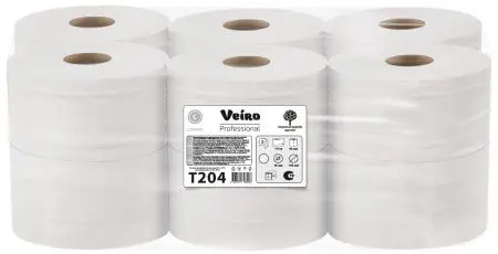 VEIRO: Бумага туалетная 2сл 170м/9,2 Comfort белый