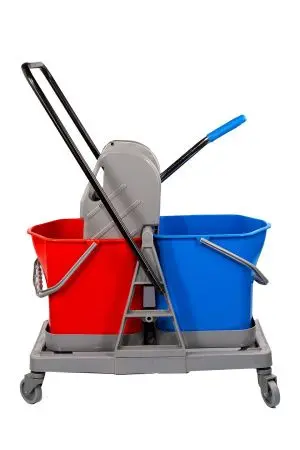 Вик: Тележка 2х20л пластик с отжимом MRY